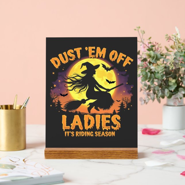 Dust Em Off Ladies C'est la saison d'équitation Ha (Mariage)