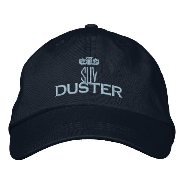 DUSTER - 011 BESTICKTE BASEBALLKAPPE (Vorderseite)