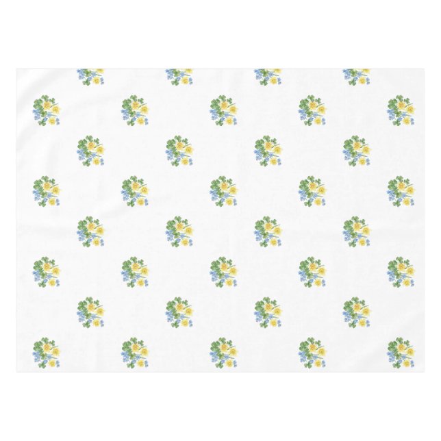 Düster botanischer Dark-Academia-Blumentischläufer Tischdecke (Vorderseite (Horizontal))