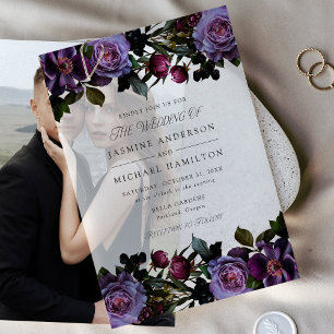 Düster gotische florale Hochzeit