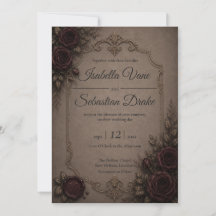 Düster-gotische Hochzeit