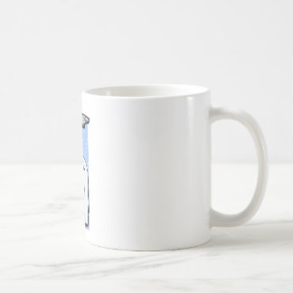 Düster mit einer Möglichkeit des Regens Kaffeetasse