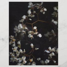 Düstere, elegante Floral Scrapbook Papier