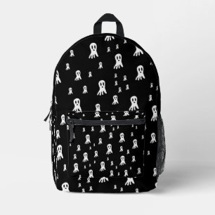 Düstere Halloween-Geister Bedruckter Rucksack