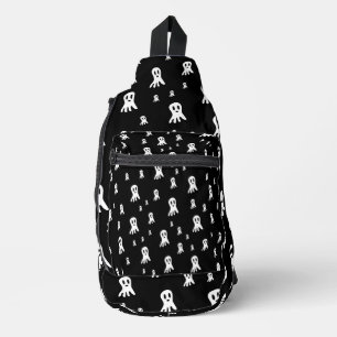 Düstere Halloween-Geister  Crossbody Bag