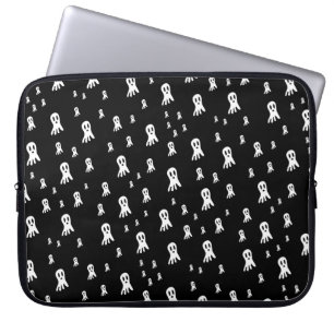 Düstere Halloween-Geister Laptopschutzhülle