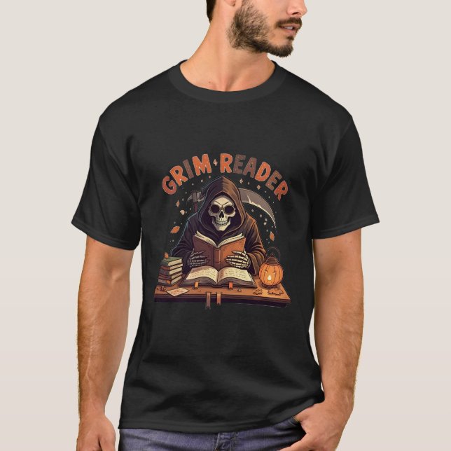 düstere Leser T-Shirt (Vorderseite)