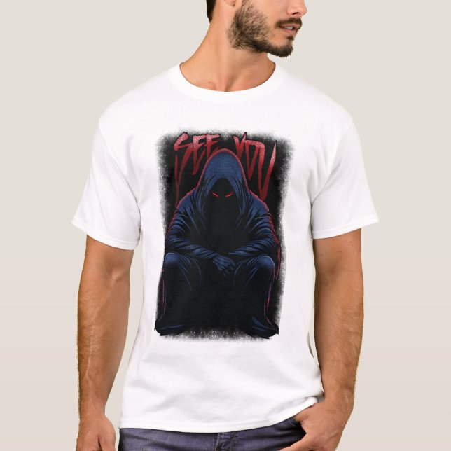 düsterer Sensenmann T-Shirt (Vorderseite)