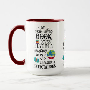 Dustin Stevens Book Lover Tasse