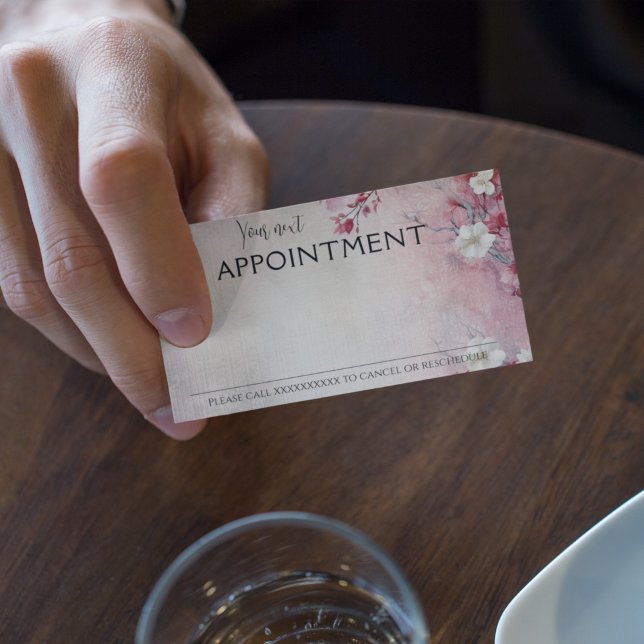 Dustrosa wilde Blume Vintag Terminkarte (Von Creator hochgeladen)