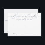 Dusty Blue Advice for Newlyweds Keepake Card Hinweiskarte<br><div class="desc">Diese wunderschön gestalteten Karten bieten eine einzigartige Möglichkeit für Hochzeitsgäste,  ihre herzlichen Ratschläge und Wünsche mit Braut und Bräutigam zu teilen. Ideal,  um einen besonderen Tag mit einer persönlichen Touch zu verbringen,  garantieren diese Karten für das glückliche Paar wertvolle Halsfeste. Ideal für Hochzeitsfeiern,  Brautpartys und Verlobungsfeiern.</div>