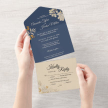 Dusty Blue Autumn Boho Wedding