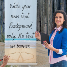 Dusty Blue Beach Zwei Herzen im Sand Hochzeit