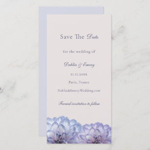 Dusty Blue Blush Pink Blues Hochzeit Save The Date