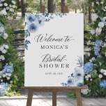 Dusty Blue Bohemisch Floral Brautparty Sign Poster<br><div class="desc">Fügen Sie Ihrem Brautparty eine Touch Eleganz mit unserem Begrüßungszeichen Boho Dusty Blue Floral hinzu. Das Schild zeichnet sich durch ein einzigartiges Blumendesign aus, das zeitlos und modern ist und für jedes Brautparty geeignet ist. Um dieses Poster zu präsentieren, haben Sie mehrere Möglichkeiten, z. B. es auf einem Schaumstoffbrett oder...</div>