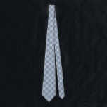 Dusty Blue Checkerboard Krawatte<br><div class="desc">Dusty Blue Checkerboard</div>