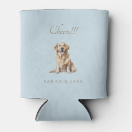 Dusty Blue Cheers!! Custom Pet Wedkins Dosenkühler
