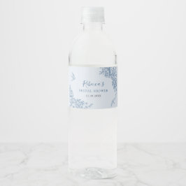 Dusty Blue Chinoiserie Baby Dusche Wasserzeichen