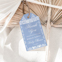 Dusty blue Cielito Lindo Mexican Baby Shower