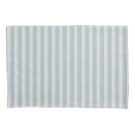 Dusty Blue Dove Gray Stripe Kissen Case Kissenbezug