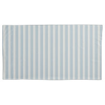Dusty Blue Dove Gray Stripe