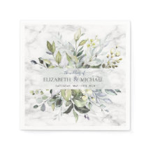 Dusty Blue Eucalyptus Greenery Botanischer Marmor