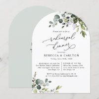 Dusty Blue Eucalyptus Greenery Probe Dinner