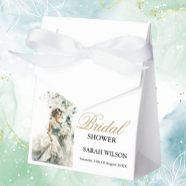 Dusty Blue Eucalyptus Greenery Wedding Geschenkschachtel