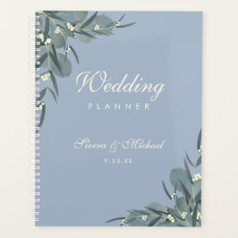 Dusty Blue | Eukalyptus Botanical Wedding Planer