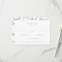 Dusty Blue Garden Floral Wedding