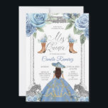 Dusty Blue Horse & Western Boots Sweet 16. Einladung<br><div class="desc">Dusty Blue Horse & Western Boots Sweet 16. Geburtstag Einladung</div>