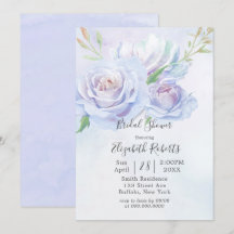 Dusty Blue Lavender Peony Brautparty