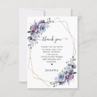 Dusty Blue Lila Lilac Blooms Brautparty