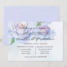 Dusty Blue Lilac Peony Probe Dinner