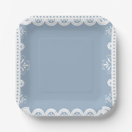 Dusty Blue mexican Junge Duschpapagei picado Pappteller