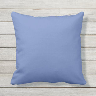 Dusty Blue Outdoor Throw Kissen 16x16