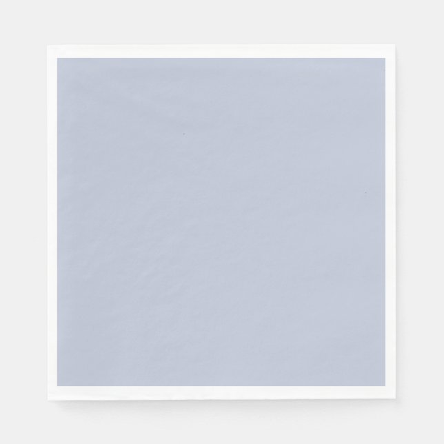 Dusty Blue Party Luncheon Napkins Serviette (Vorderseite)