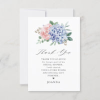 Dusty Blue Pastel Pink Hydrangeas Brautparty