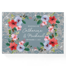 Dusty Blue Silver Glitzer Wasserfarben