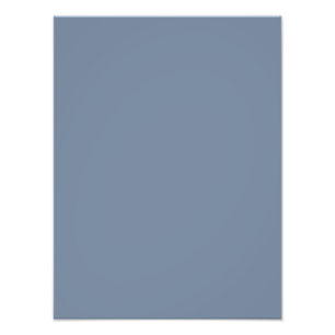 Dusty Blue Slate Gray Grey Solid Color Background Fotodruck