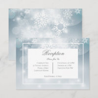 Dusty Blue Snowflake Sky Moderner Empfang