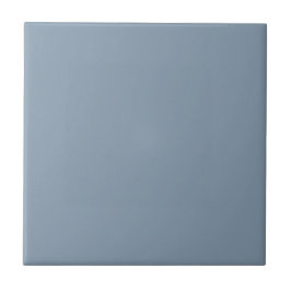 Dusty Blue Solid Color Fliese