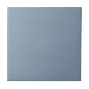 Dusty Blue Solid Color Fliese