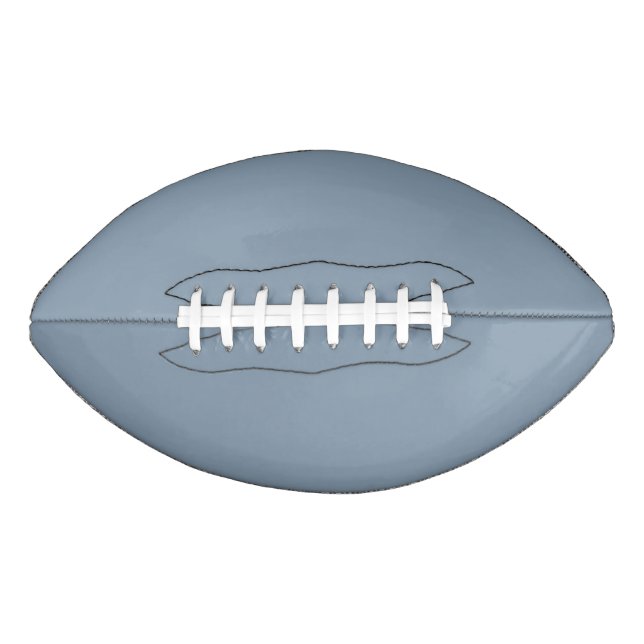 Dusty Blue Solid Color Football (Vorderseite)