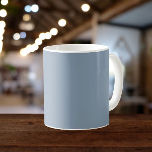 Dusty Blue Solid Color Kaffeetasse