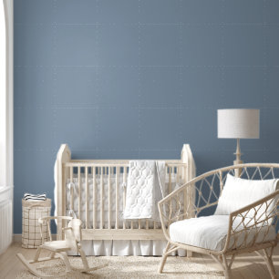 Dusty Blue Solid Color Tapete