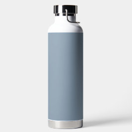 Dusty Blue Solid Color Trinkflasche