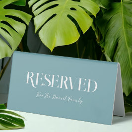 Dusty Blue Tischaufsteller