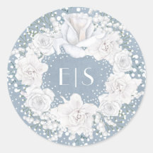 Dusty Blue und Gipskraut Wedding