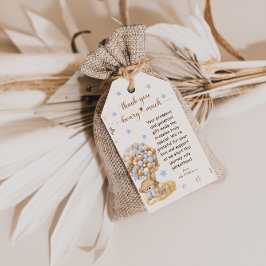 Dusty Blue Vielen Dank Beary Much Geschenkanhänger